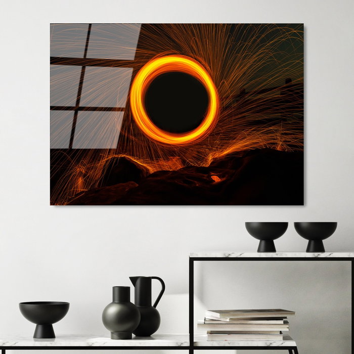 Wallity Pintura Decorativa de Vidrio Templado UV-089 Multicolor 70 x 100 cm Wallity Pintura Decorativa de Vidrio Templado UV-089 Multicolor 70 x 100 cm